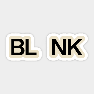 Blank Sticker